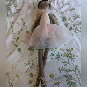 Anthropologie Angel Ballerina Doll
